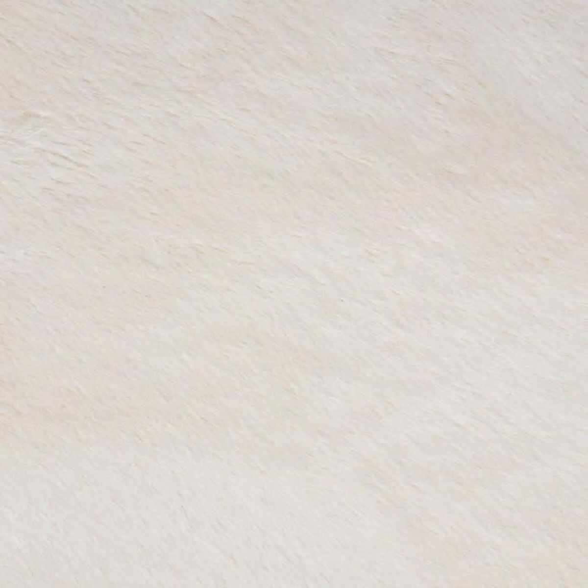 ATMOSPHERA Tapis Imitation Fourrure  Automne  118cm Blanc