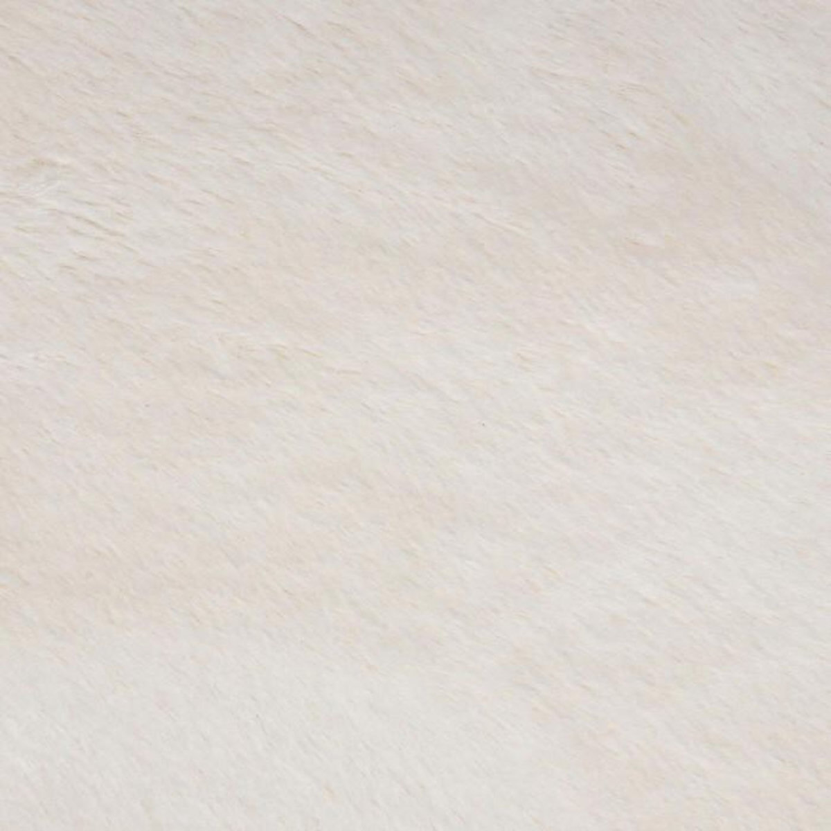 ATMOSPHERA Tapis Imitation Fourrure  Automne  118cm Blanc