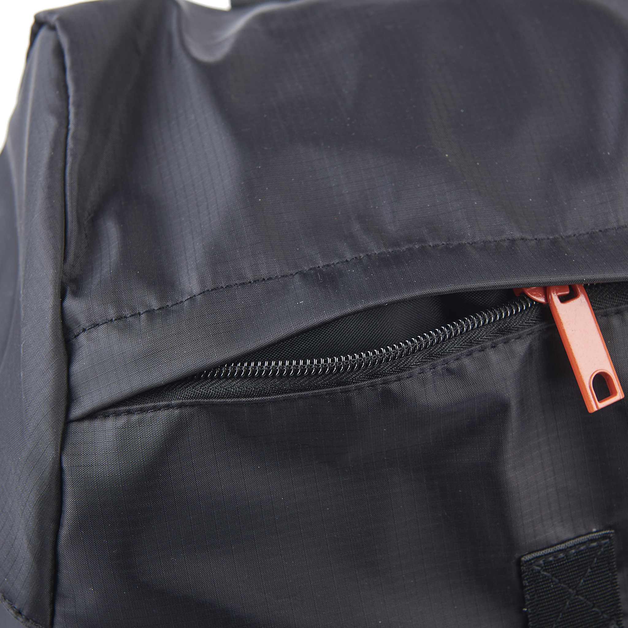 Voir la diapositive 7 : YOUNG'S ATTITUDE Sac à dos noir et orange avec compartiment pour ordinateur Vintage