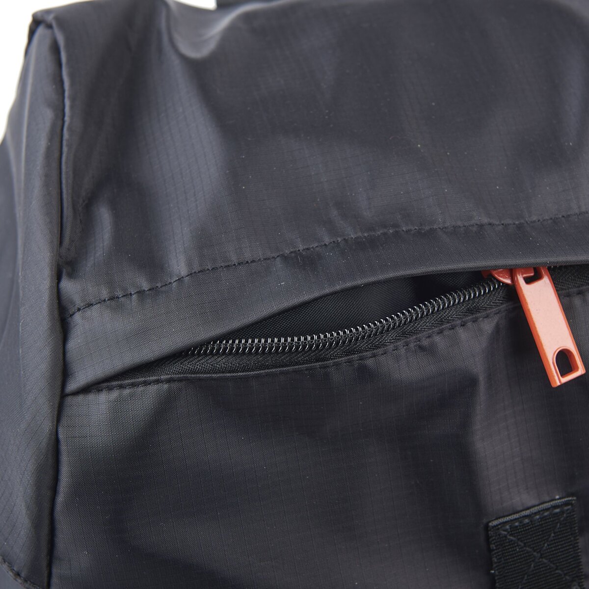 YOUNG'S ATTITUDE Sac à dos noir et orange avec compartiment pour ordinateur Vintage