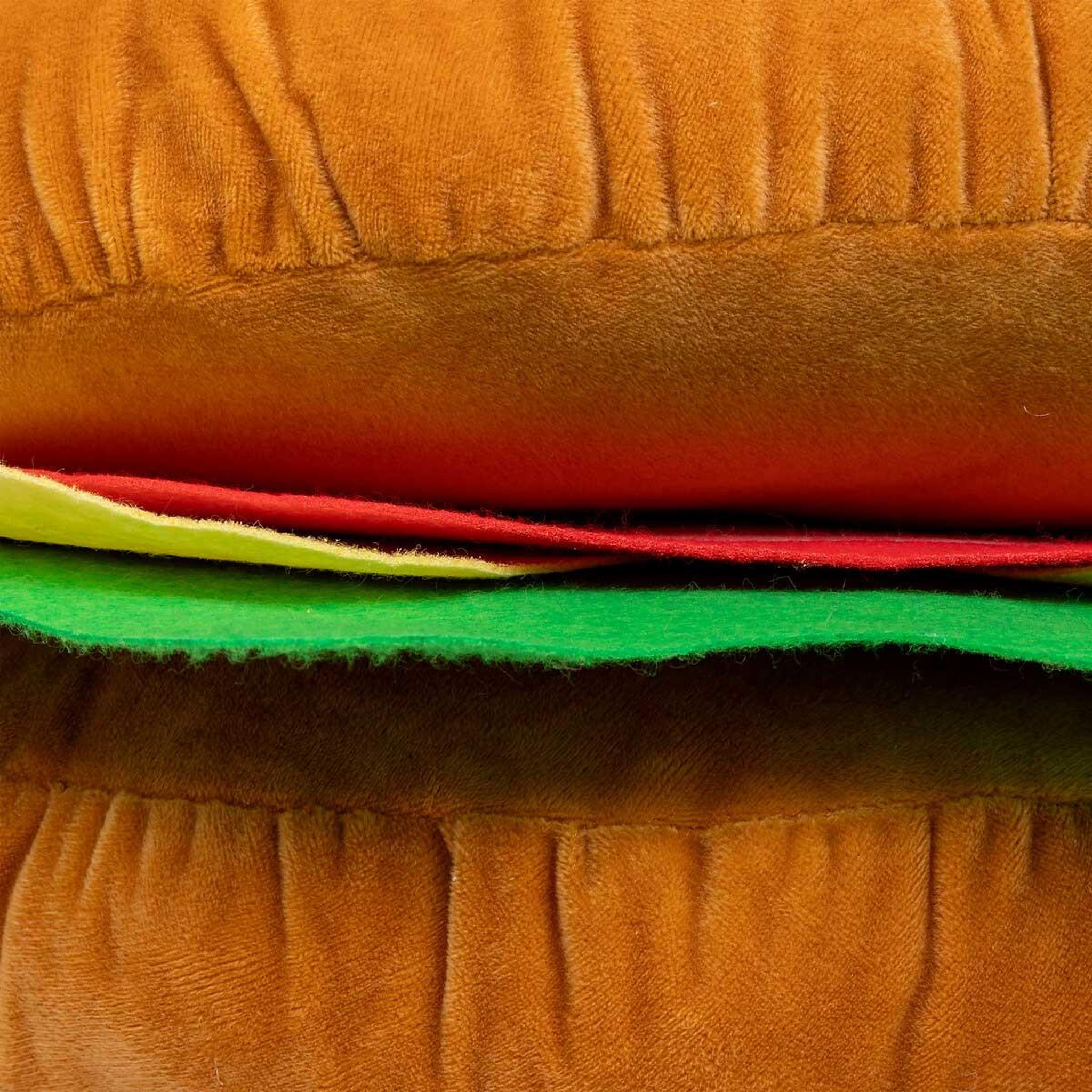 Voir la diapositive 3 : Atmosphera Kids Peluche enfant burger  gunter  33cm multicolore