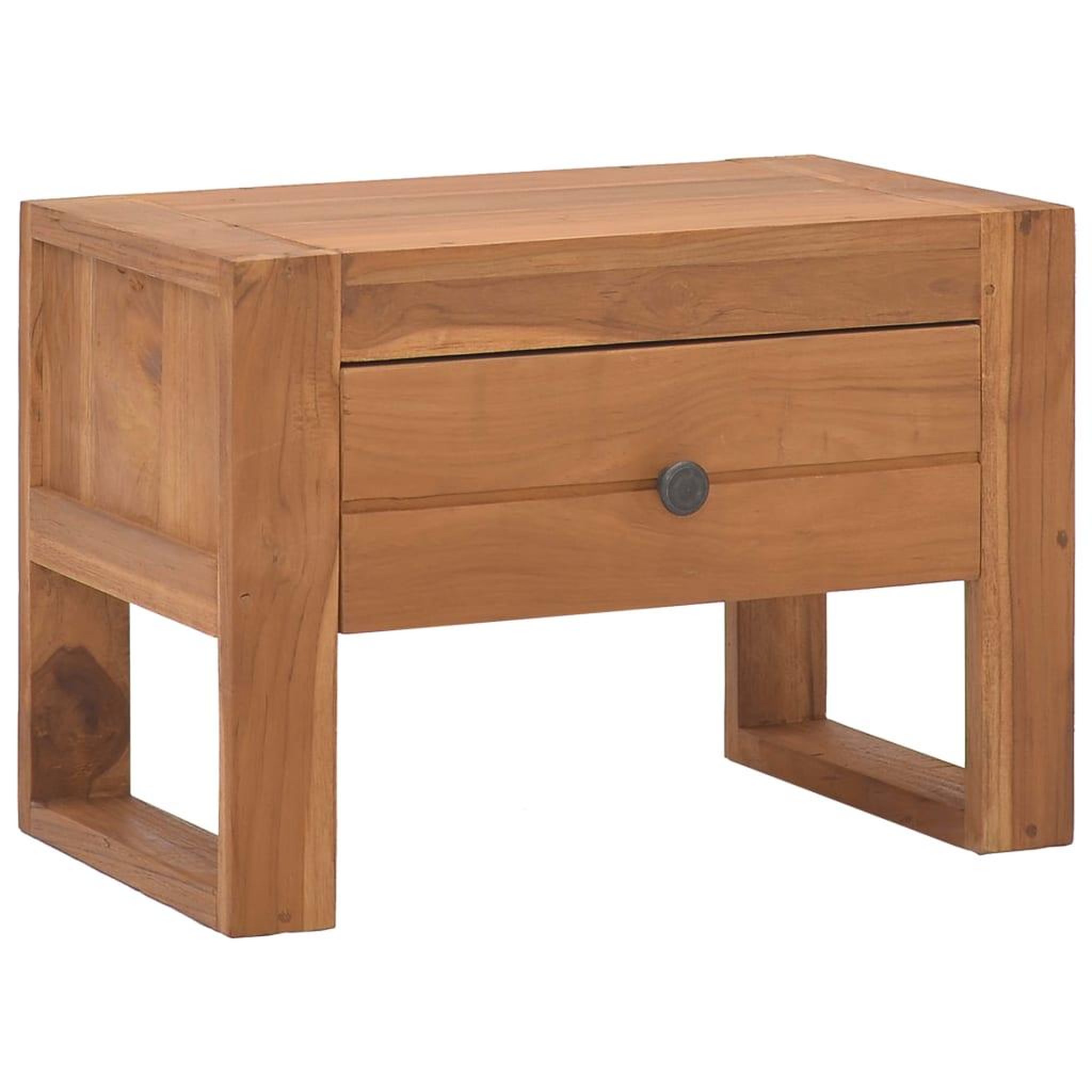 Voir la diapositive 1 : VIDAXL Table de chevet 50x30x35 cm Bois de teck solide