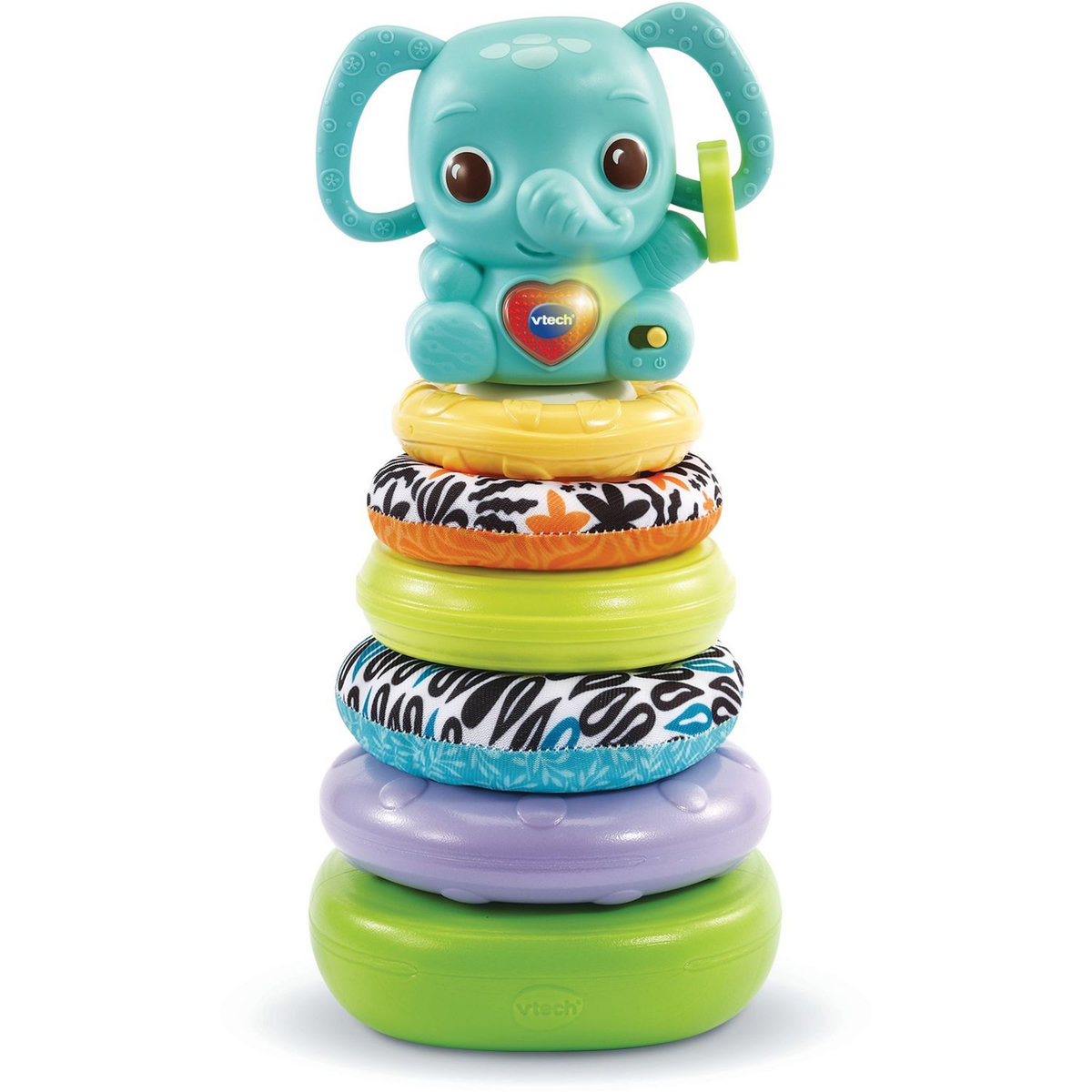 VTECH BABY Nino, Éléphanteau Empilo 3 en 1