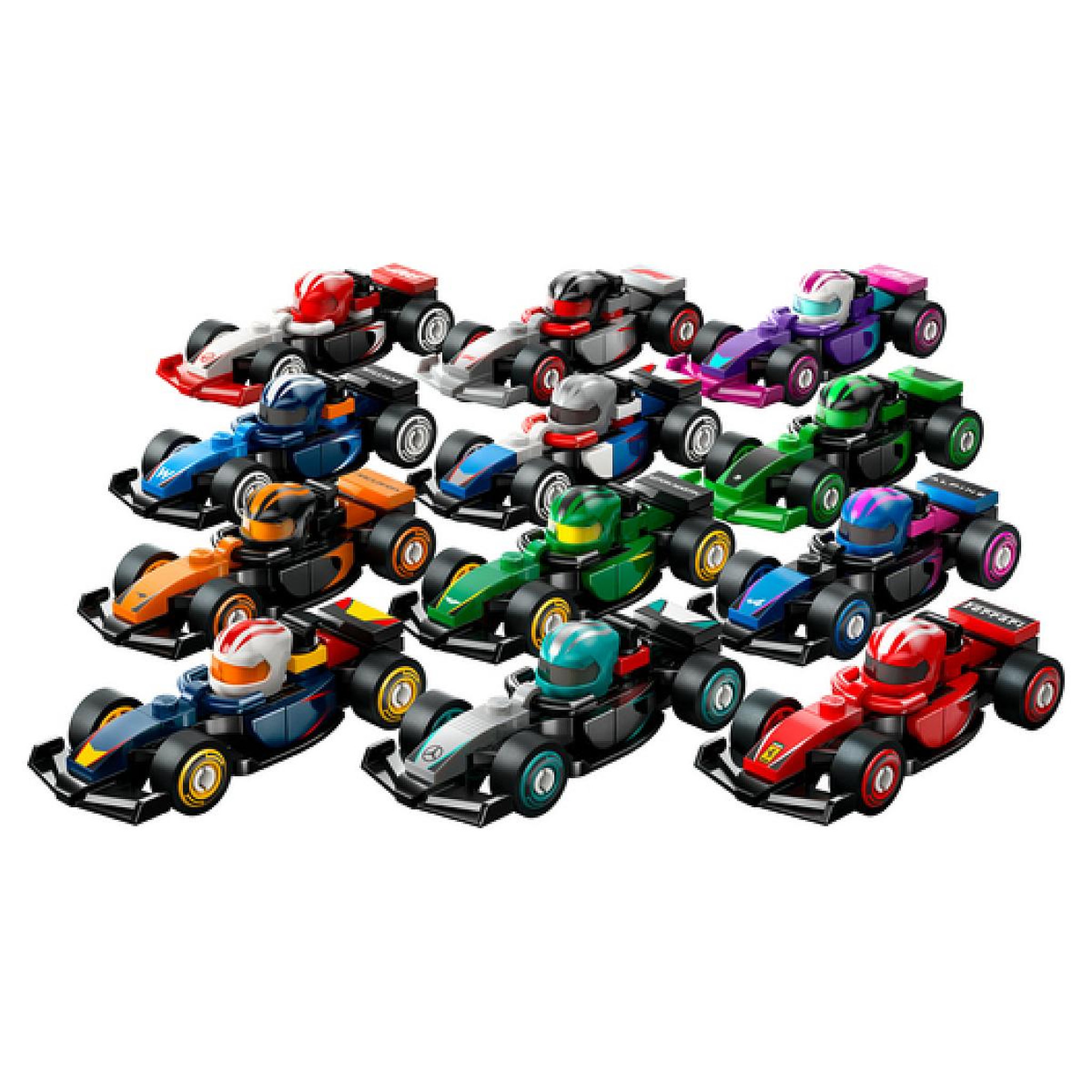 Voir la diapositive 2 : LEGO 71049 Voitures F1® à collectionner ® Minifigurines™