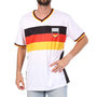 Voir la diapositive 1 : SPORTZONE Allemagne Maillot Supporter Blanc Mixte Sport Zone