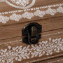 Voir la diapositive 3 : ATMOSPHERA Boîte à Couture Déco  Idylle Folk  25cm Naturel