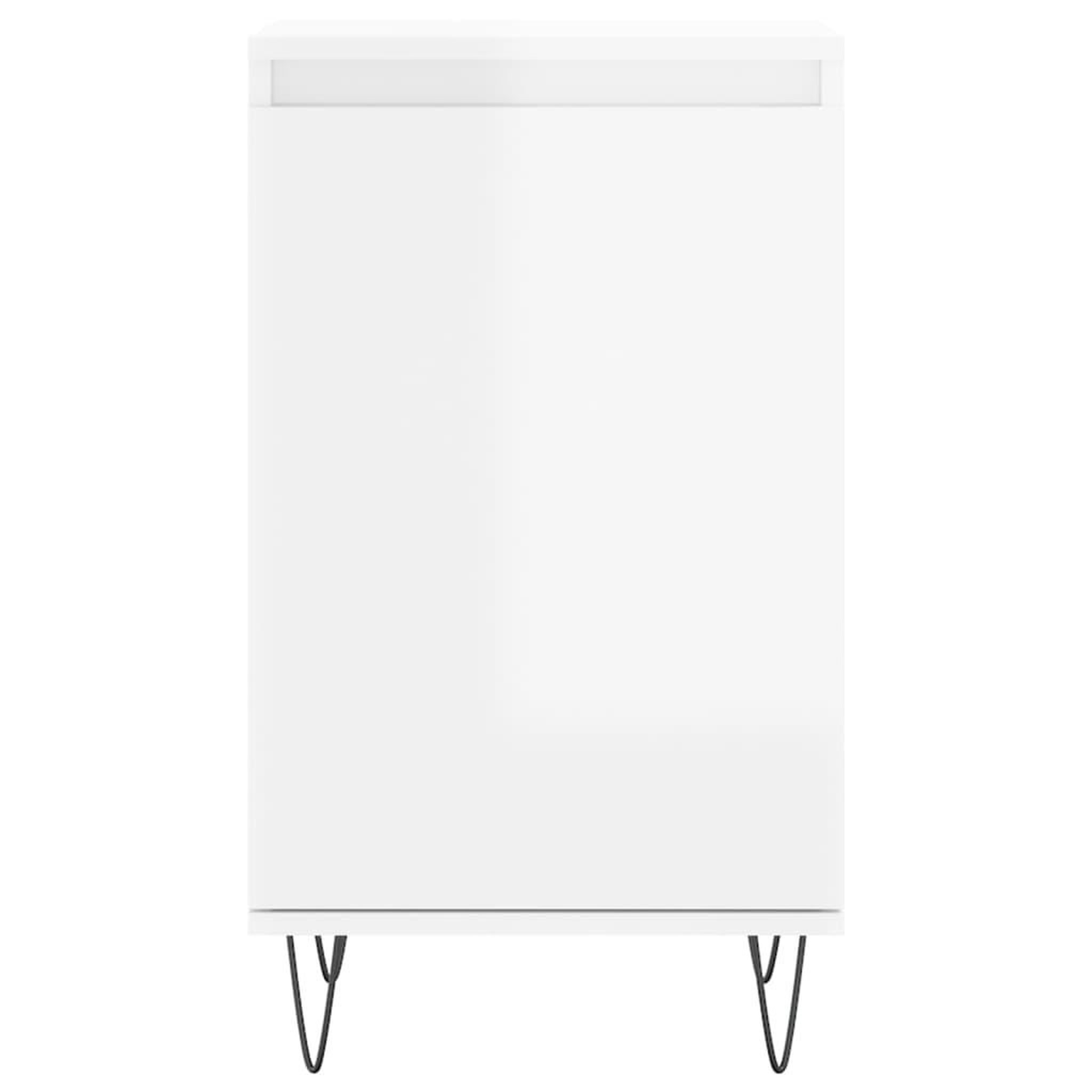 Voir la diapositive 5 : VIDAXL Buffet blanc brillant 40x35x70 cm bois d'ingenierie