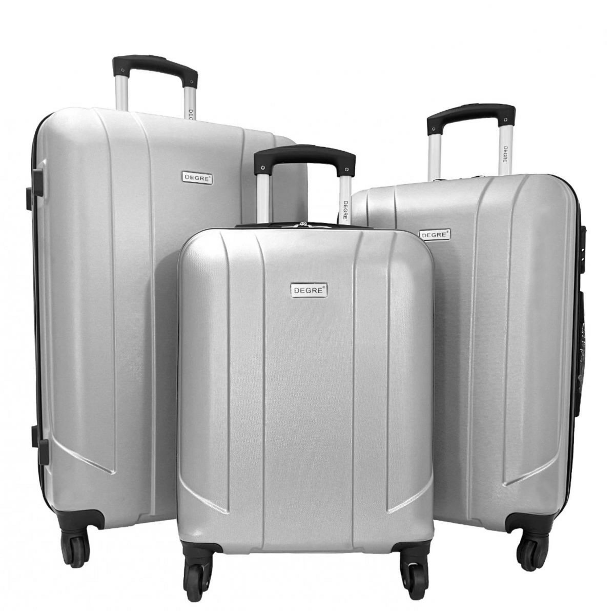 Degré Lot 3 valises rigides dont 1 valise cabine