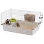 Voir la diapositive 3 : Ferplast Cage cochons d'inde 77*48*42 cm- Maisonnette, gamelle, ratelier et abreuvoir - FERPLAST
