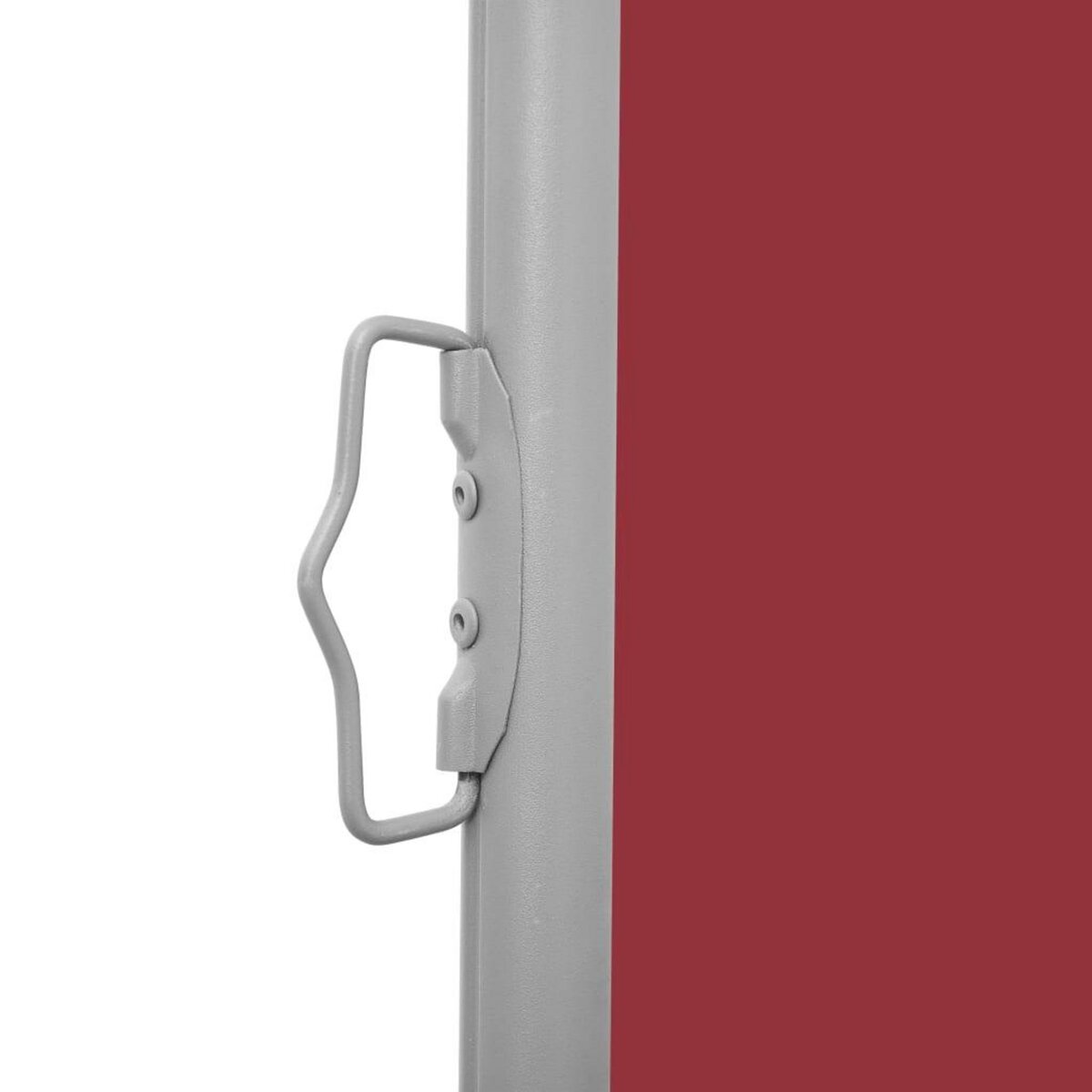 VIDAXL Auvent lateral retractable de patio 140x600 cm Rouge