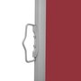 Voir la diapositive 4 : VIDAXL Auvent lateral retractable de patio 140x600 cm Rouge