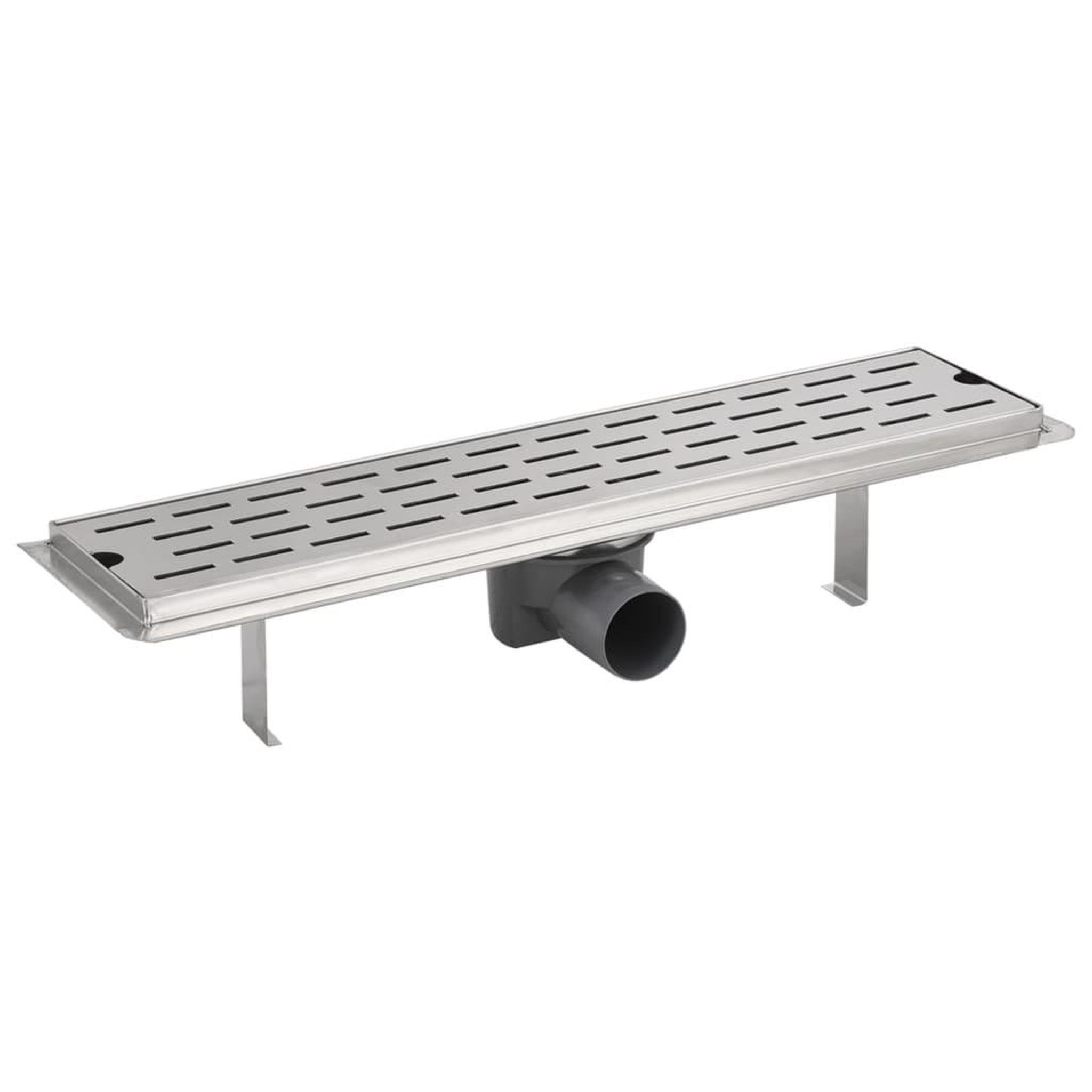 Voir la diapositive 4 : VIDAXL Drain de douche lineaire 530 x 140 mm acier inoxydable