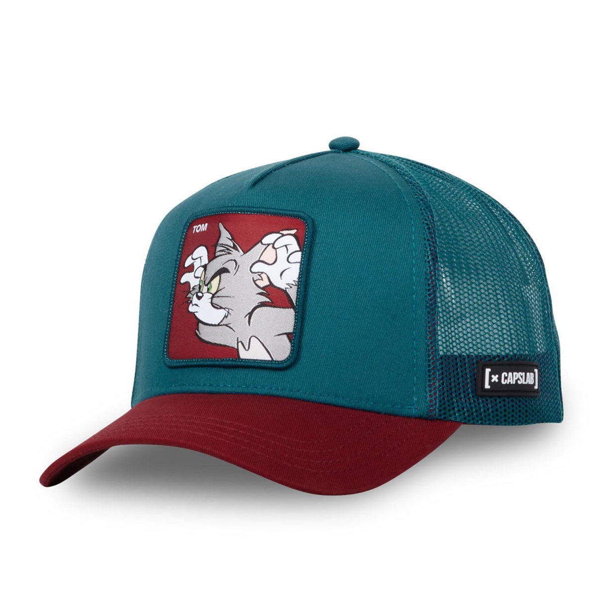 CAPSLAB Casquette homme trucker Tom and Jerry Tom Capslab