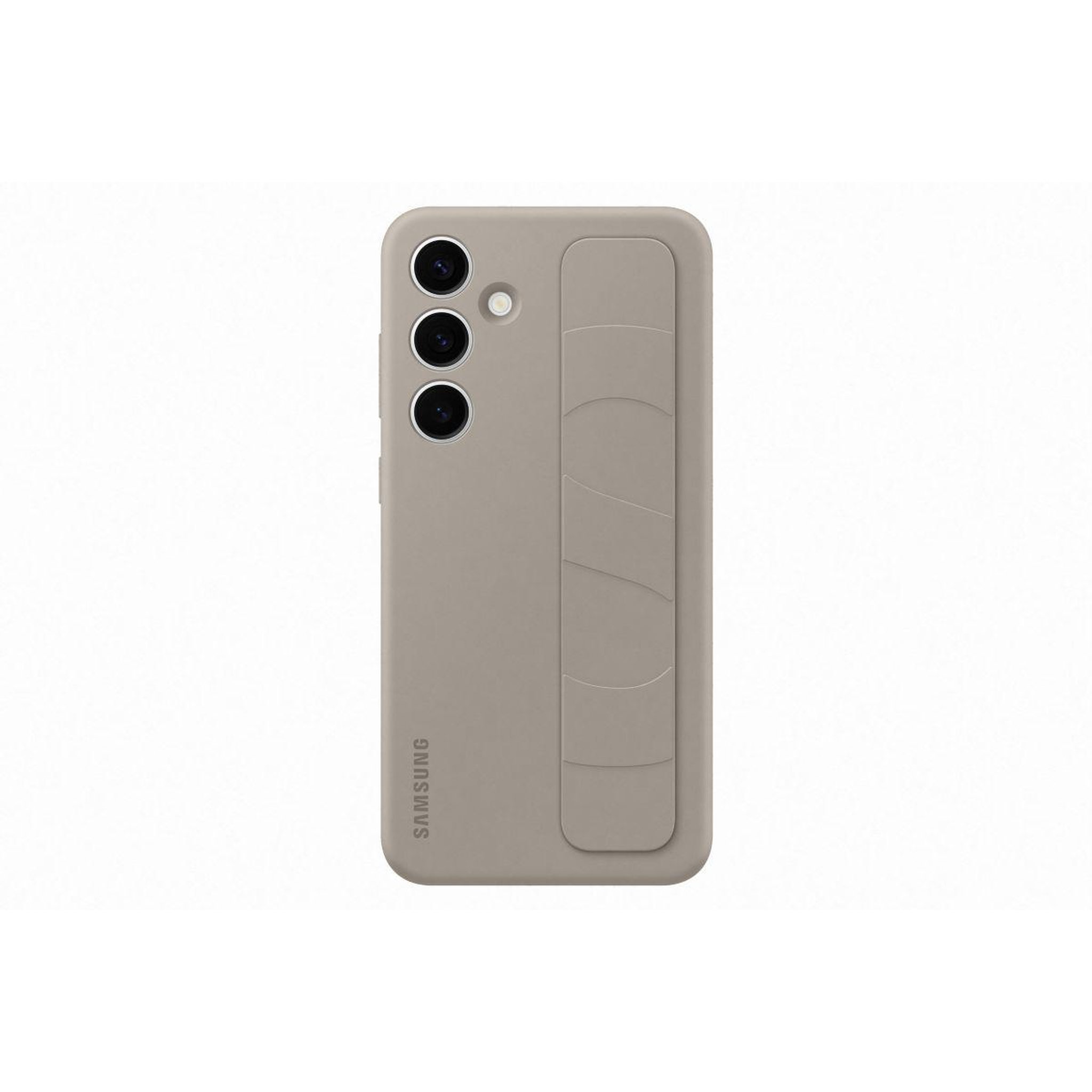 Samsung Coque Samsung S24+ sillicone lanière taupe