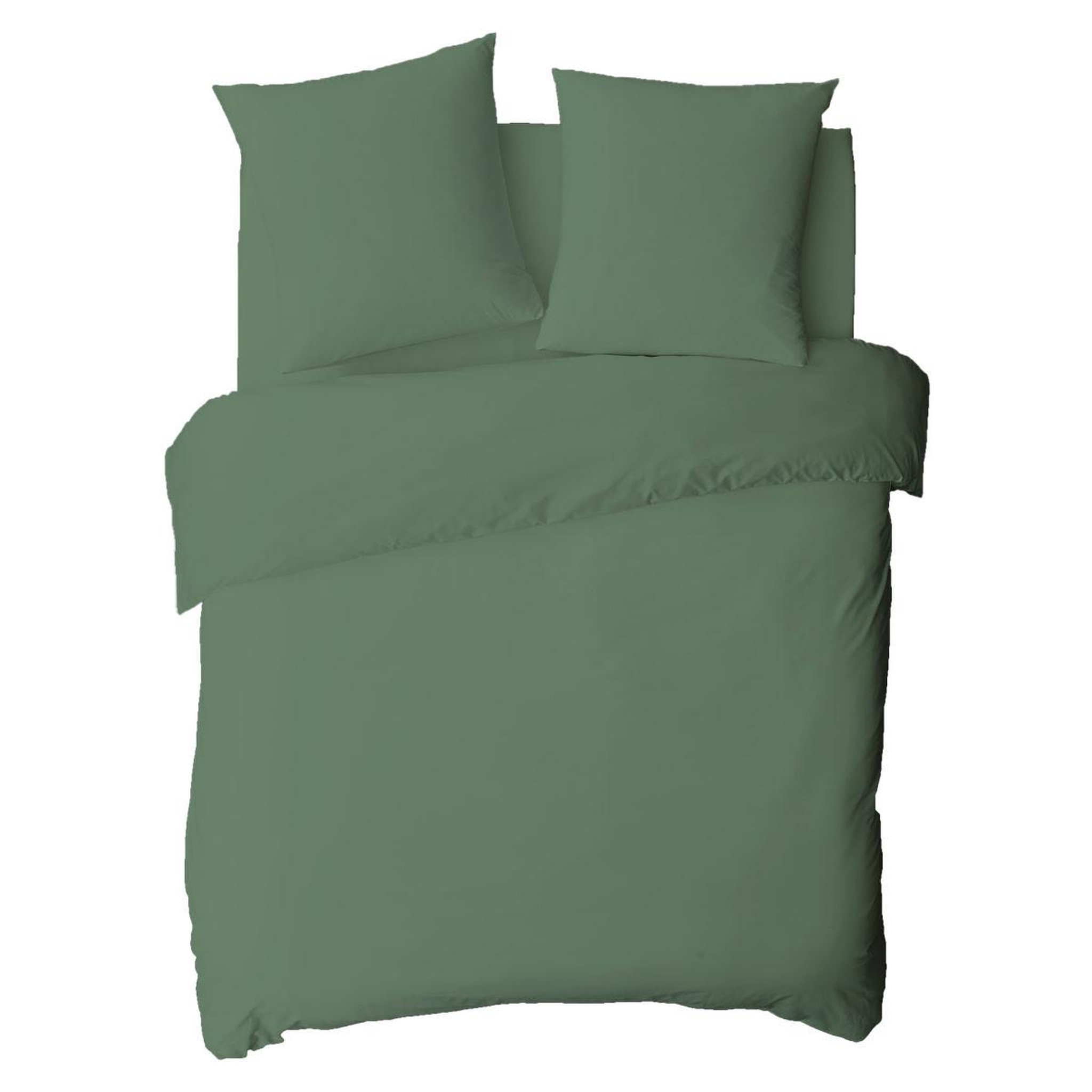 Voir la diapositive 3 : FUTURE HOME Drap housse uni en coton 57 fils