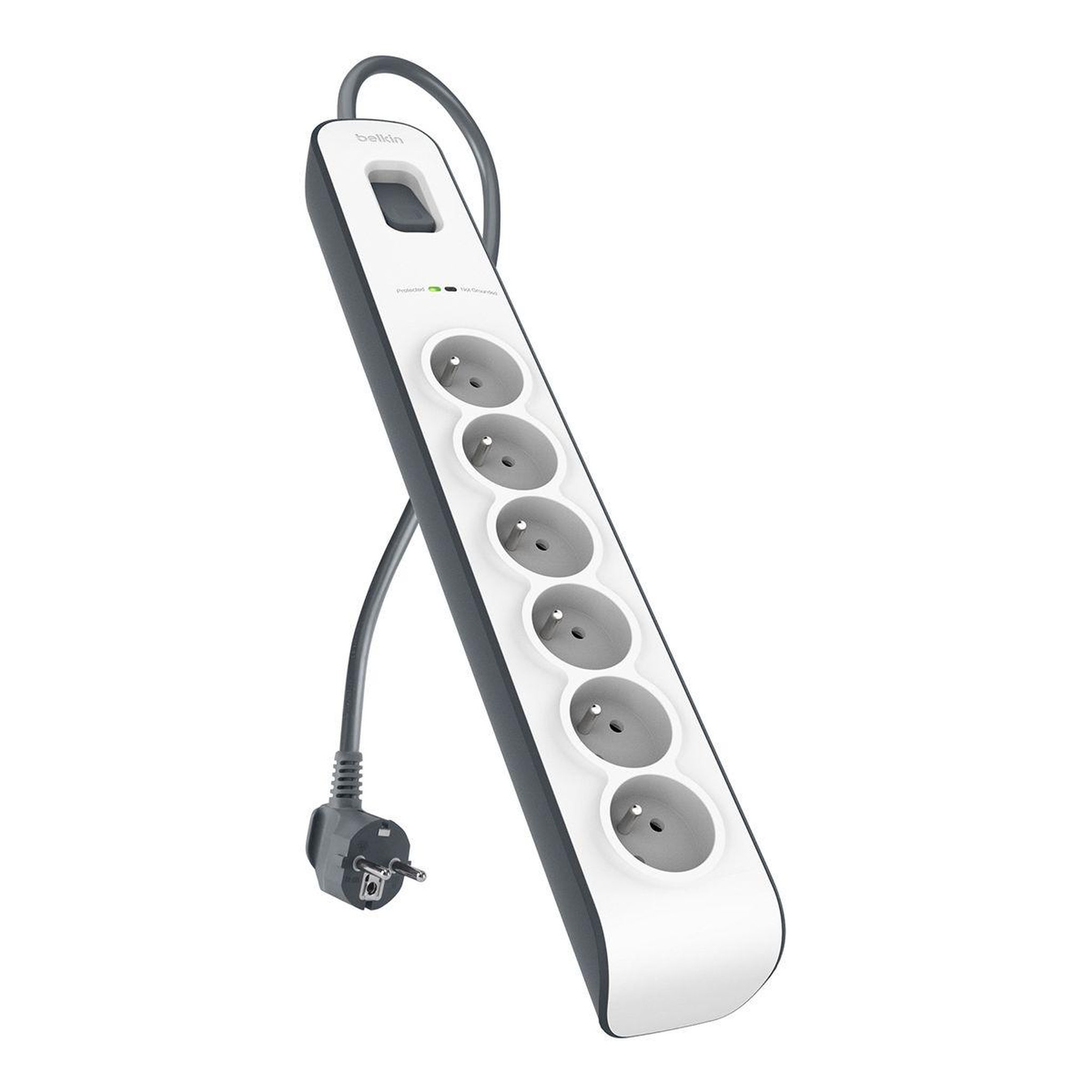 Belkin Parafoudre 6 prises parafoudres + cable 2m