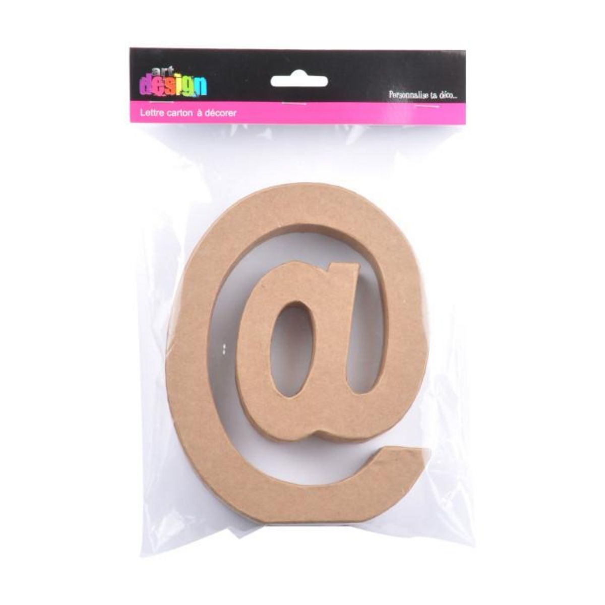 Paris Prix Décoration Murale  Lettres Carton @  18cm Naturel