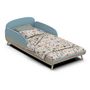 Voir la diapositive 5 : Lit enfant 70x140 cm bleu LINIA 