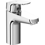 Porcher Mitigeur lavabo OKYRIS Ch3, 5L/min, tirette et bonde métal - chrome