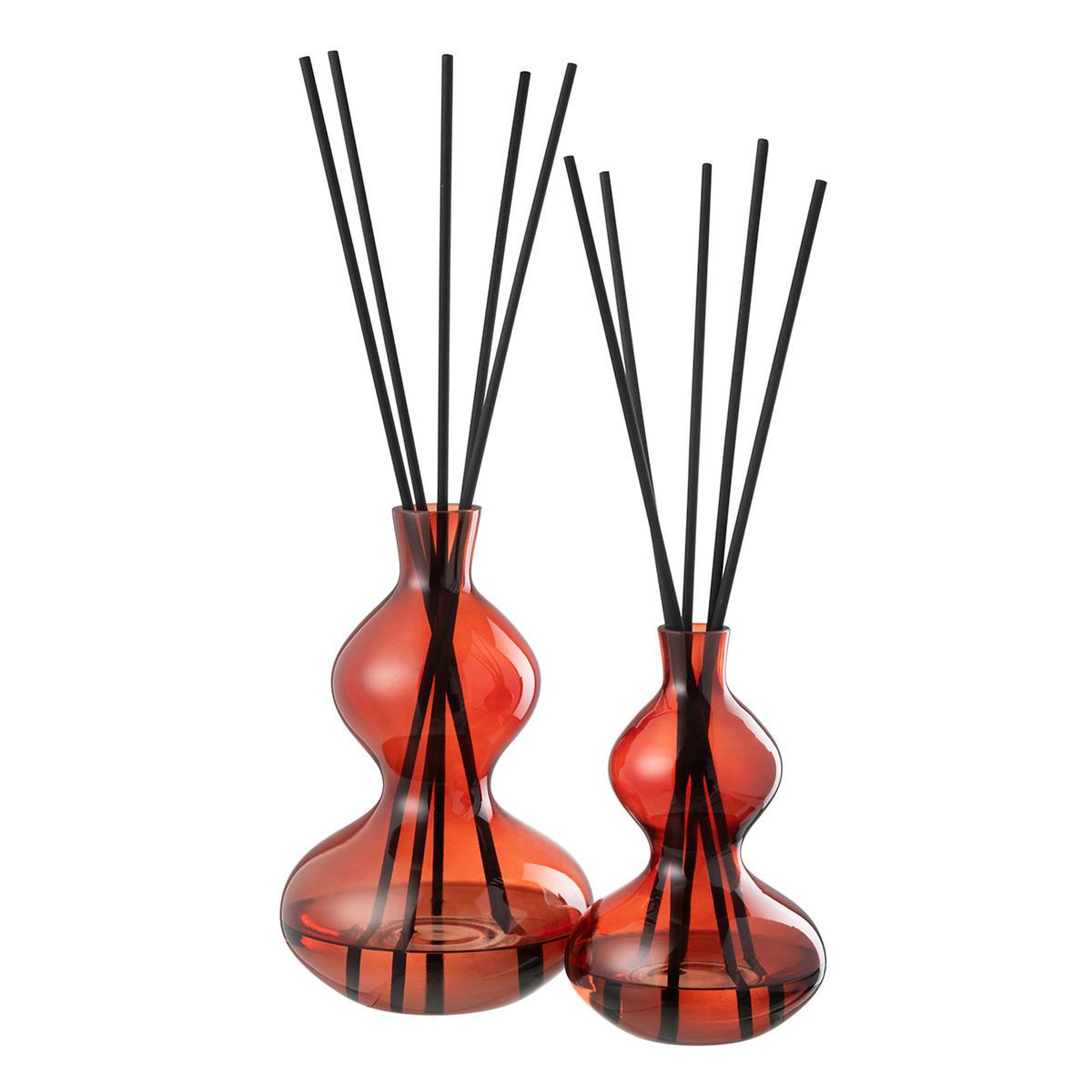 Voir la diapositive 2 : J-LINE Diffuseur de parfum en verre  li-ly  1l incense rouge