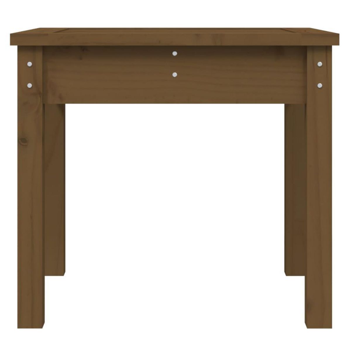 VIDAXL Banc de jardin marron miel 50x44x45 cm bois de pin massif