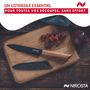 Voir la diapositive 4 : NIROSTA Couteau de cuisine lame crantée 24 cm Nirosta Flow