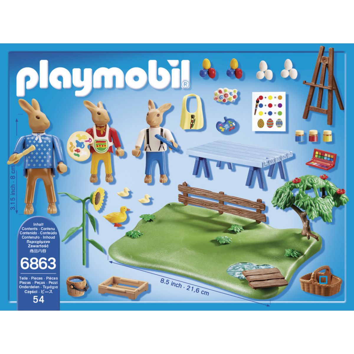 PLAYMOBIL 6863 Atelier Créatif avec Lapins