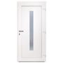 Voir la diapositive 5 : VIDAXL Porte d'entree Blanc 98x208 cm PVC