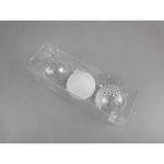 FEERIC LIGHT & CHRISTMAS 3 Boules de Noël Verre - Diam. 80 mm. Coloris disponibles : Rouge, Jaune