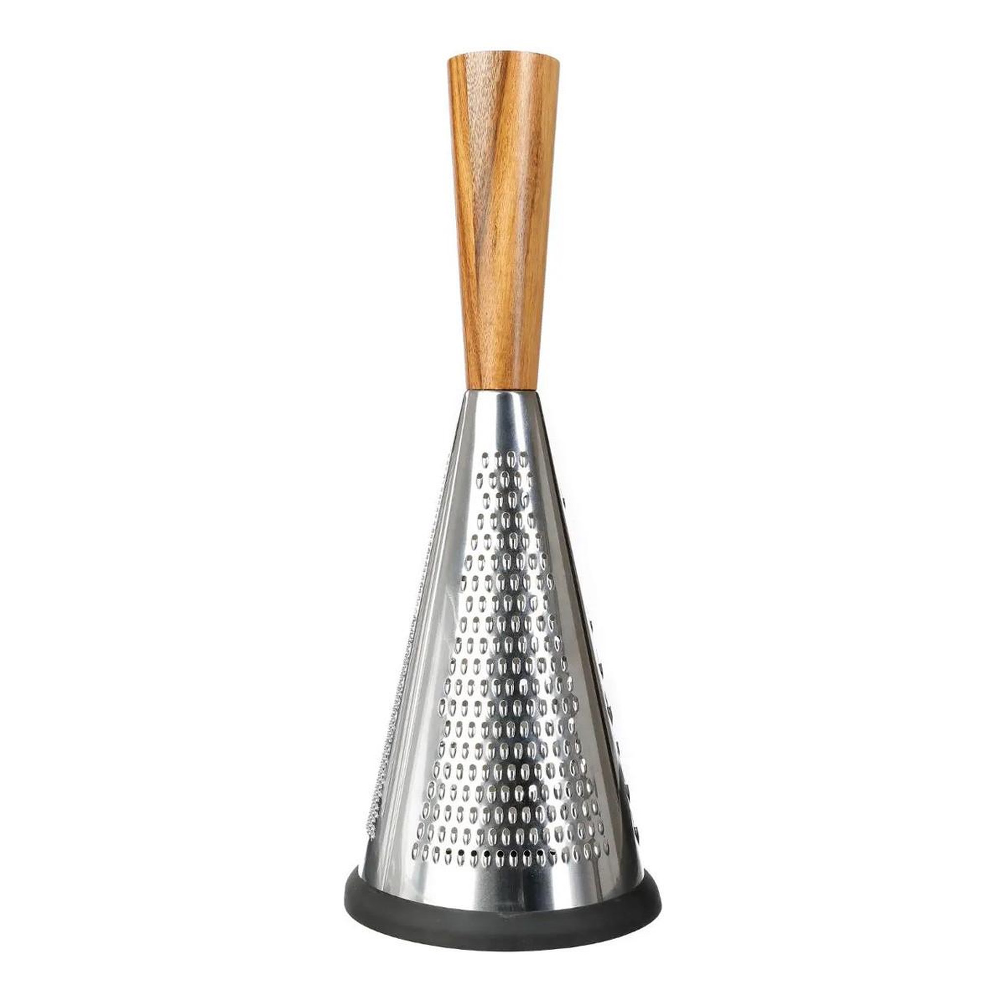 SECRET DE GOURMET Râpe Cylindrique Inox  Acacia  34cm Naturel