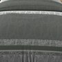 SOLEIL D'OCRE Parure housse de couette coton 57 fils 140x200 cm CACHEMIRE gris, par Soleil d'Ocre
