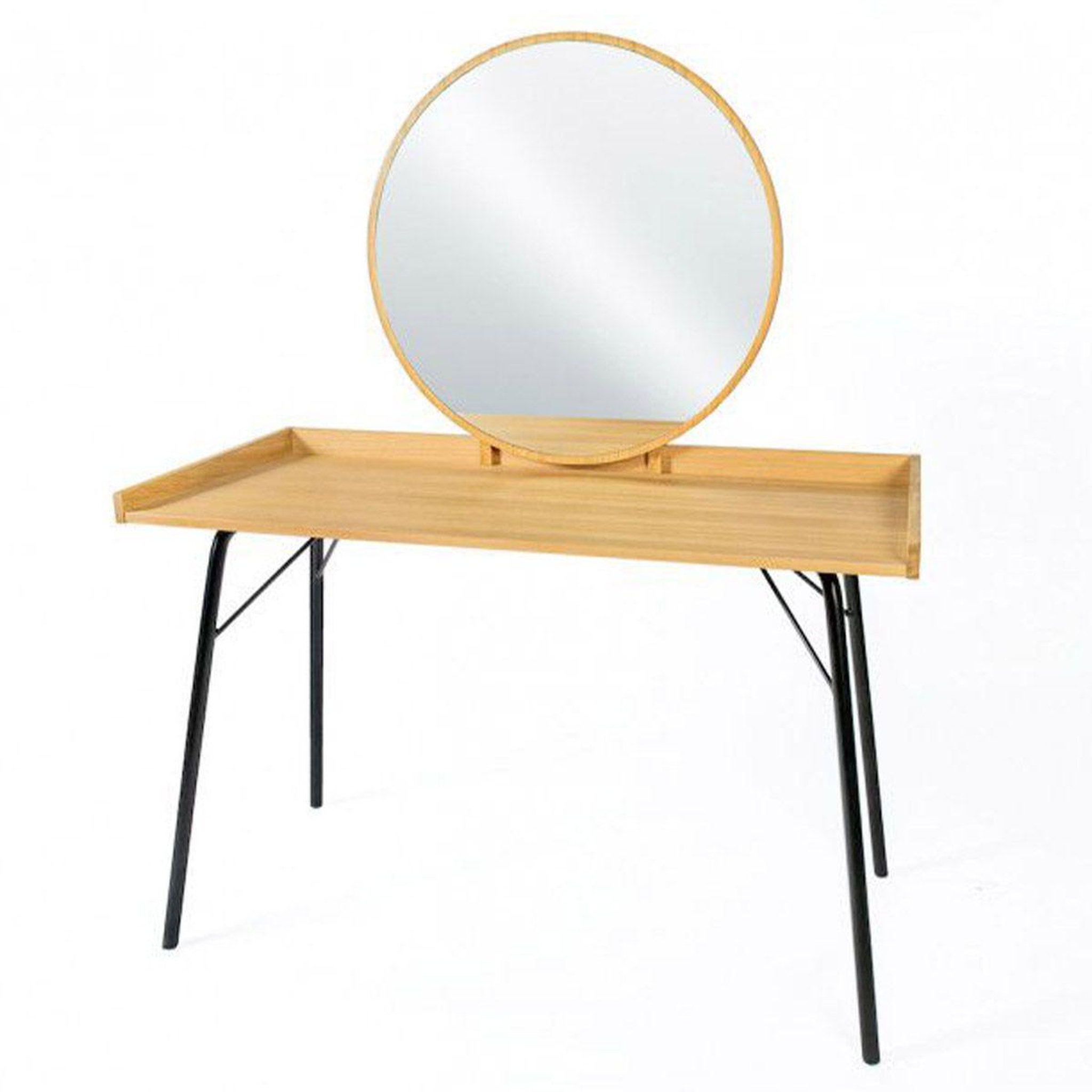 Paris Prix Coiffeuse design en bois  rayburn  115cm naturel
