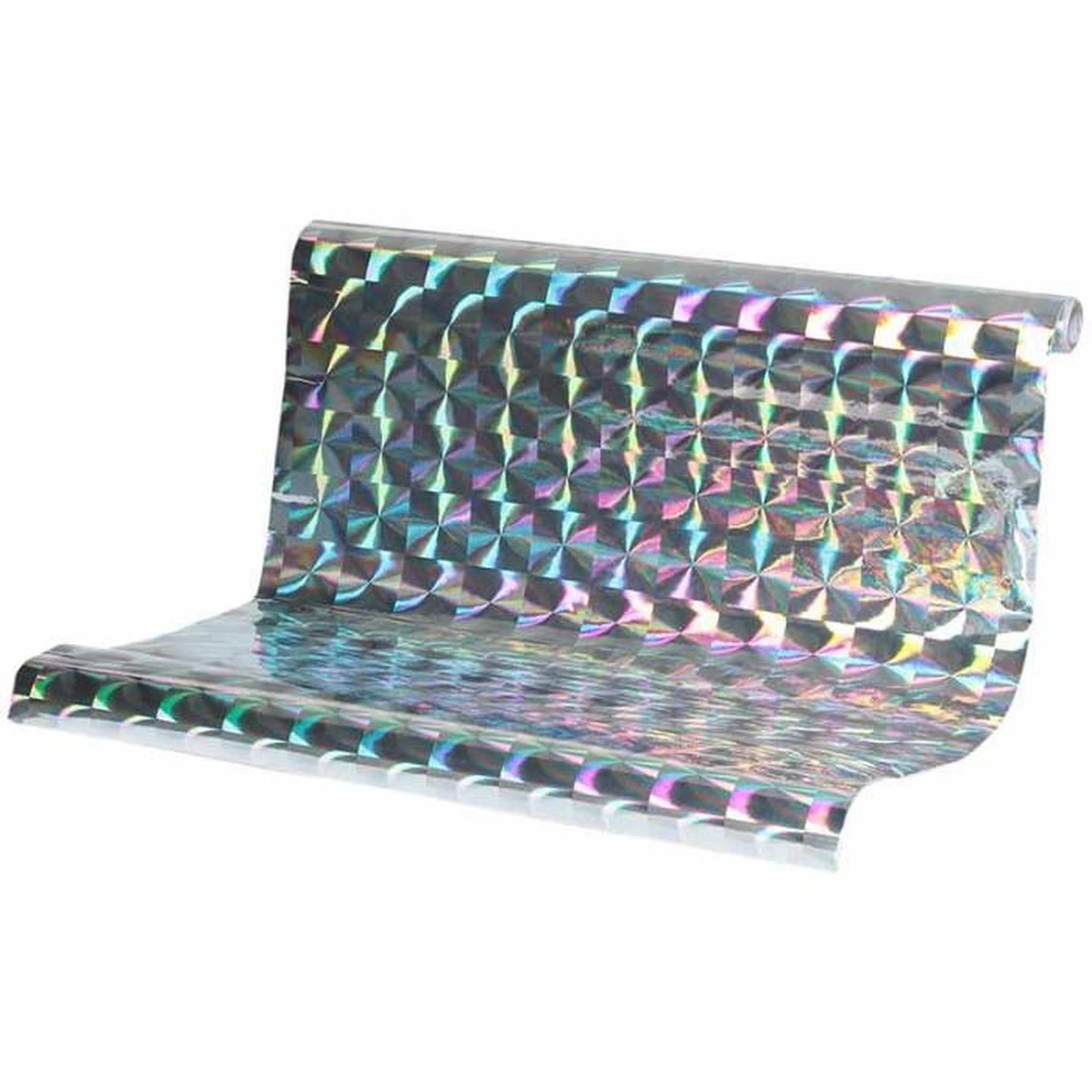 Voir la diapositive 2 : Paris Prix Rouleau Adhésif Fantaisie 45x200cm Argent