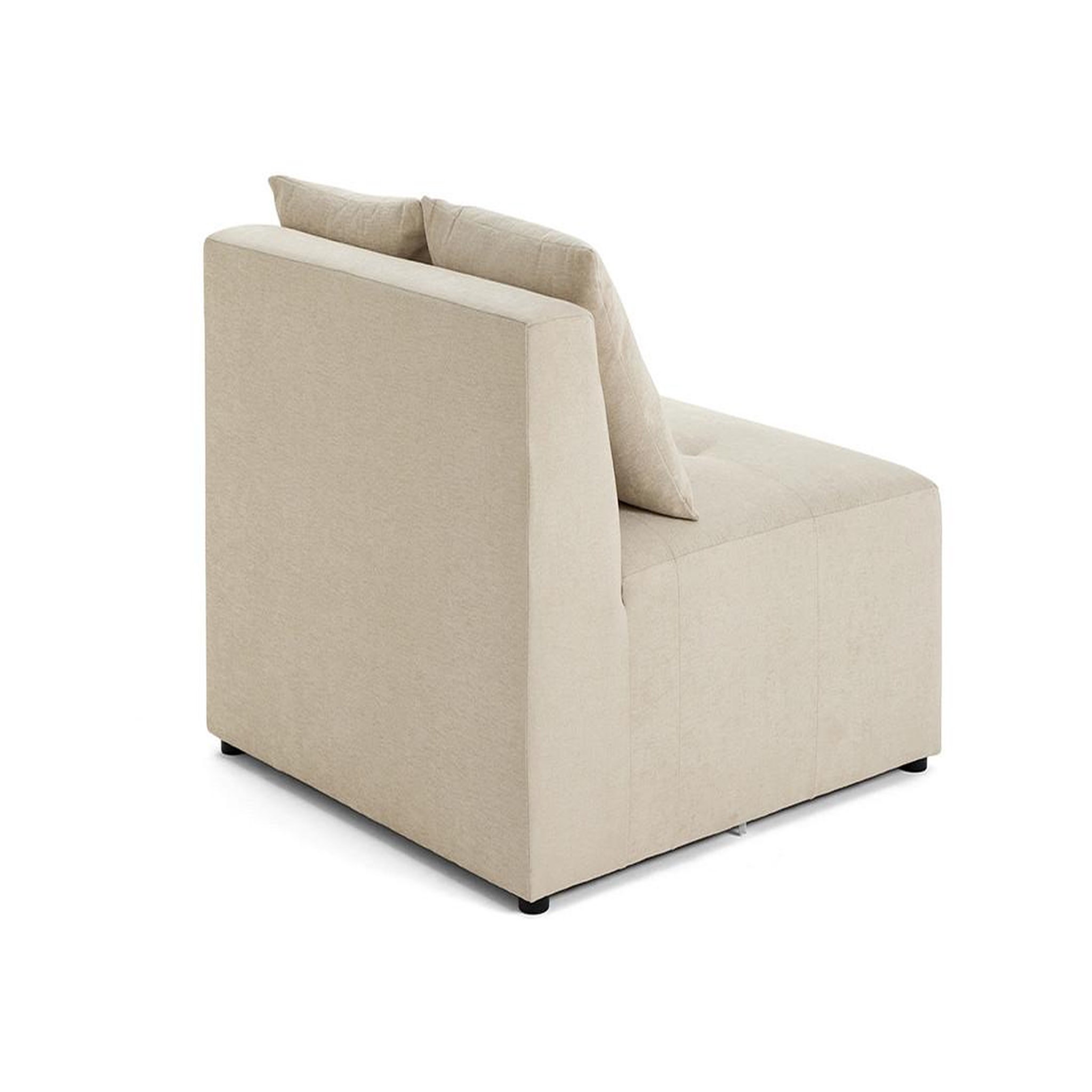 Voir la diapositive 4 : LISA DESIGN Amalfi - module d'assise sans accoudoirs - 1 place - en tissu