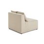 Voir la diapositive 4 : LISA DESIGN Amalfi - module d'assise sans accoudoirs - 1 place - en tissu