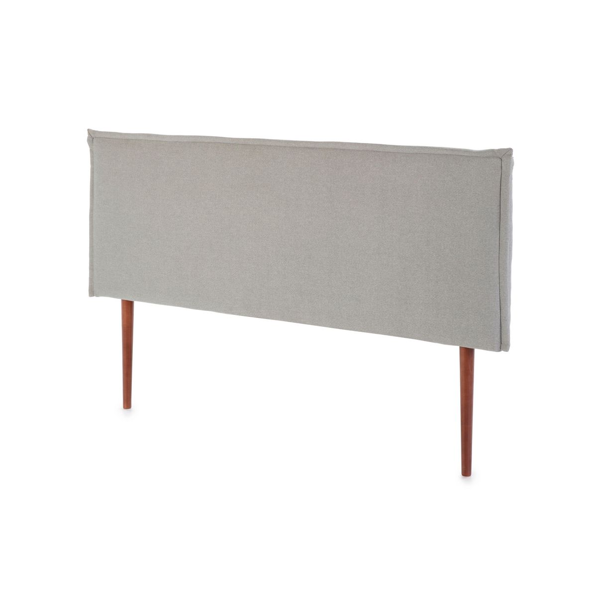 MARCKONFORT Tête de lit Berlin 160x100 cm, Tissu Grey, Épaisseur Totale de 8 cm