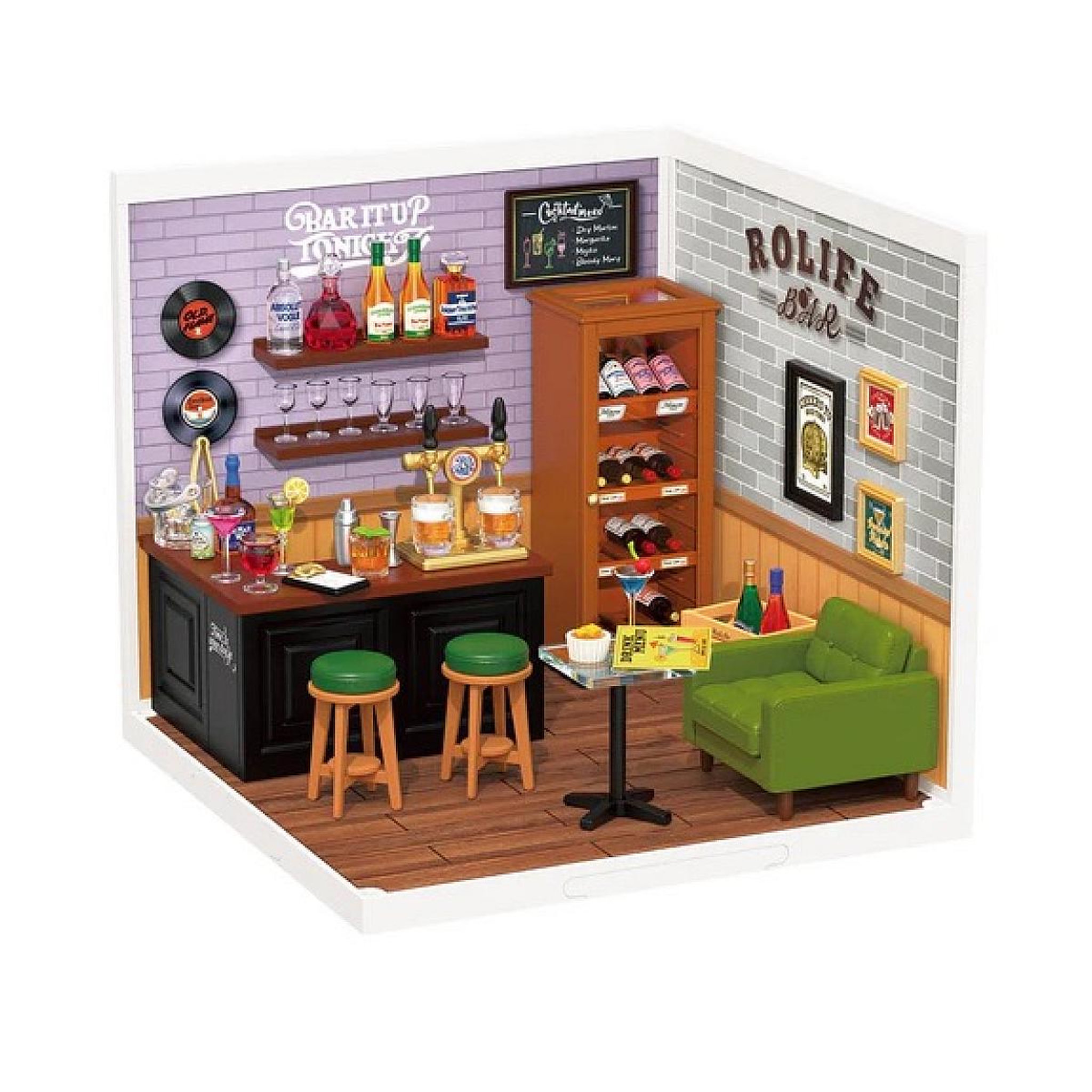 ROBOTIME Maquette Super Creator  Cheers Bar
