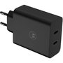 Voir la diapositive 2 : MOTOROLA Chargeur + câble duo turbo power 125W
