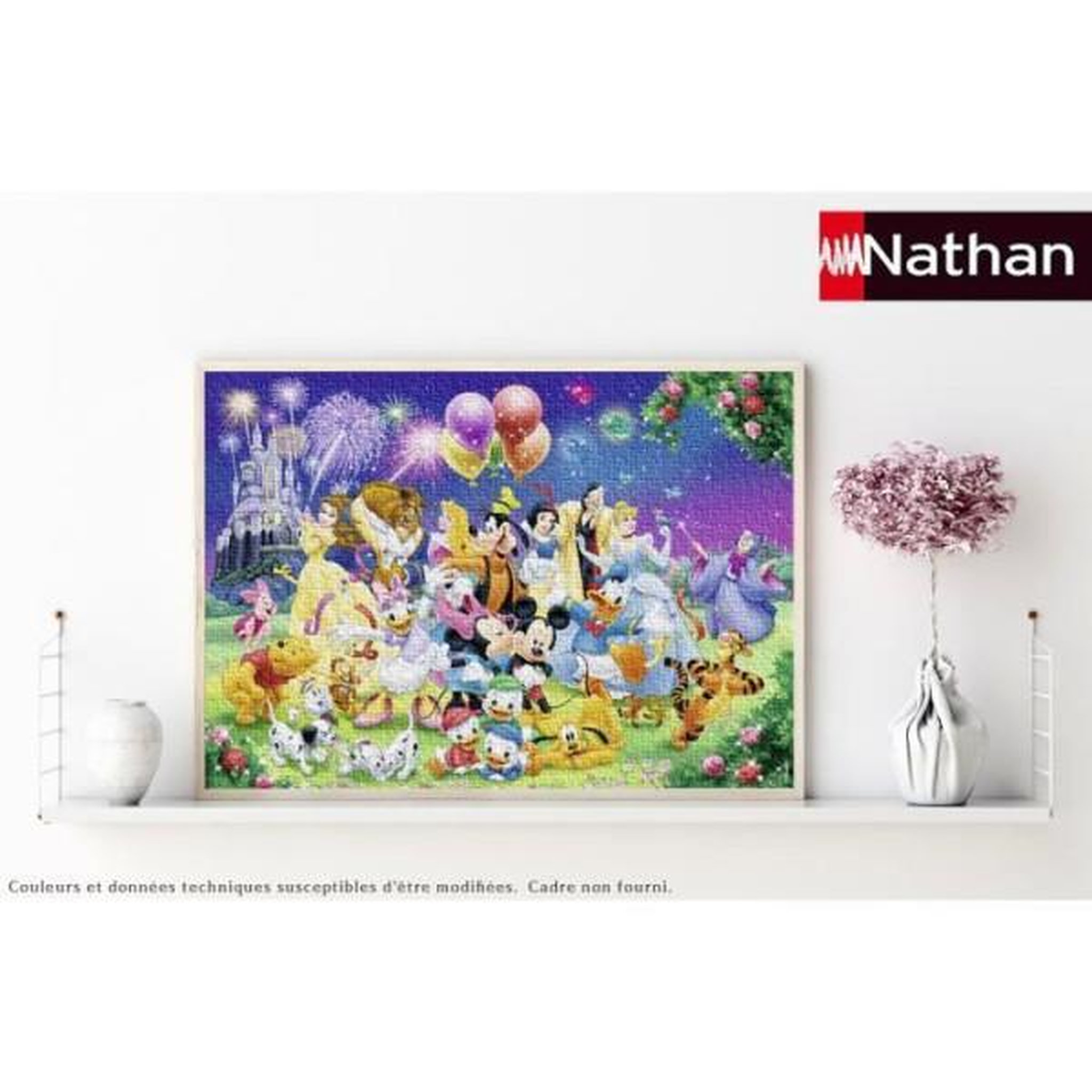 Voir la diapositive 3 : RAVENSBURGER Ravensburger–numéro d'art format 18x24cm–stitch–kit de peinture par numéros–activité détente et créative–des 7 an