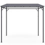 Voir la diapositive 3 : ID MARKET Pergola adossée 4 pieds 2,3 x 2,4 M tonnelle de jardin en acier avec toile gris anthracite