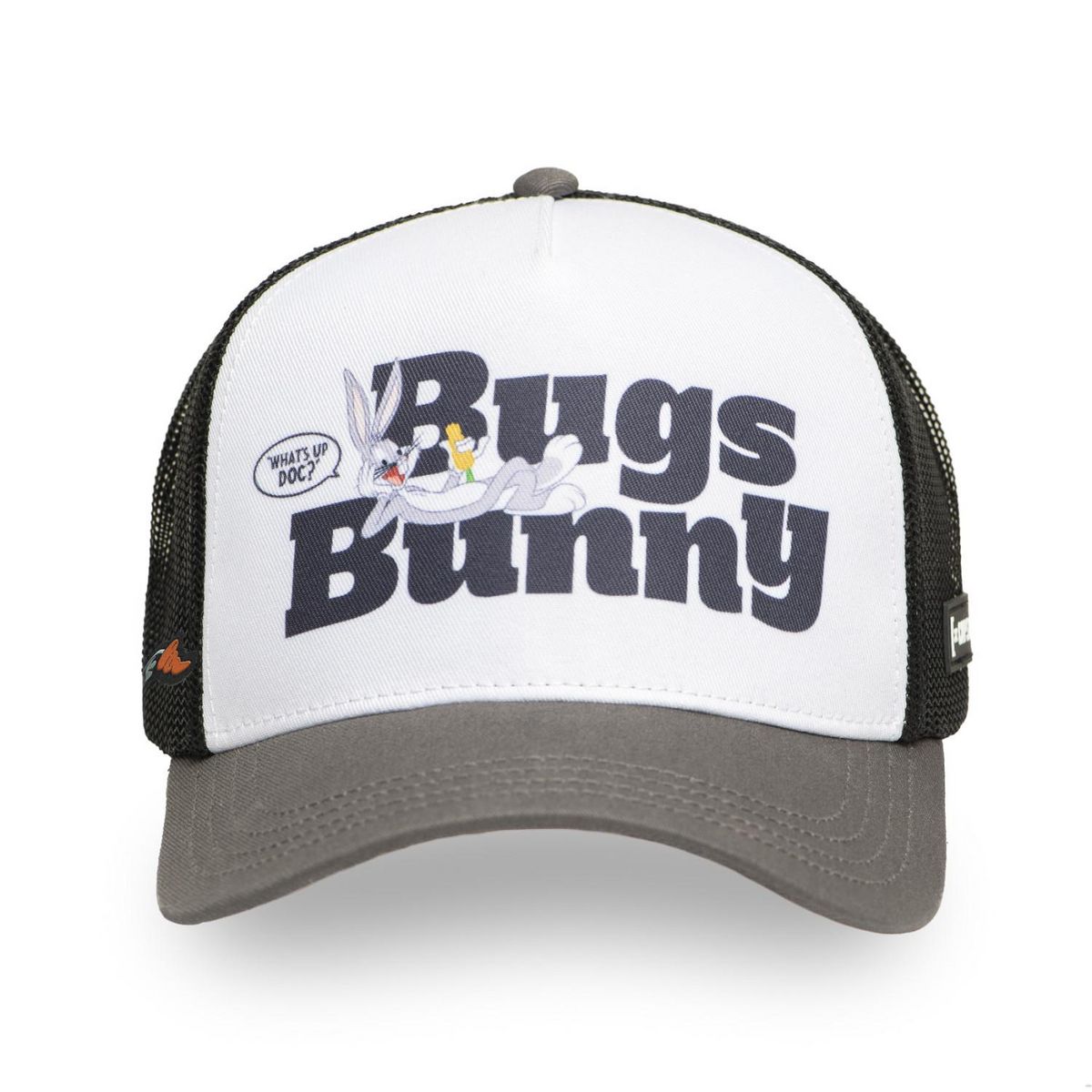 CAPSLAB Casquette trucker avec filet en sergé de coton/mesh Looney Tunes Bugs