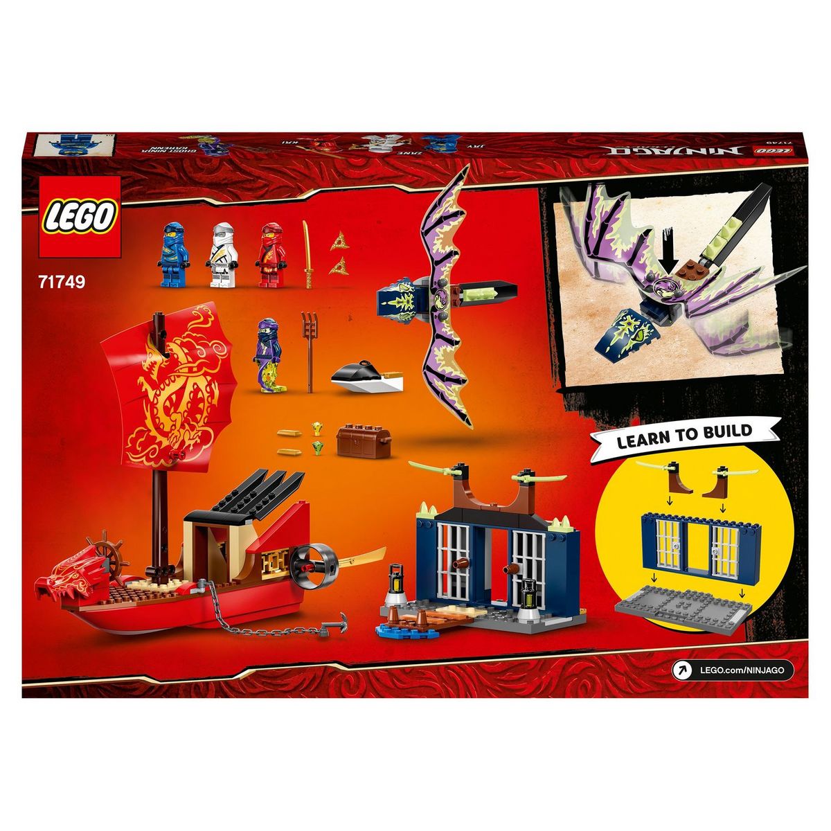 LEGO NINJAGO 71749 - L'ultime QG des ninjas