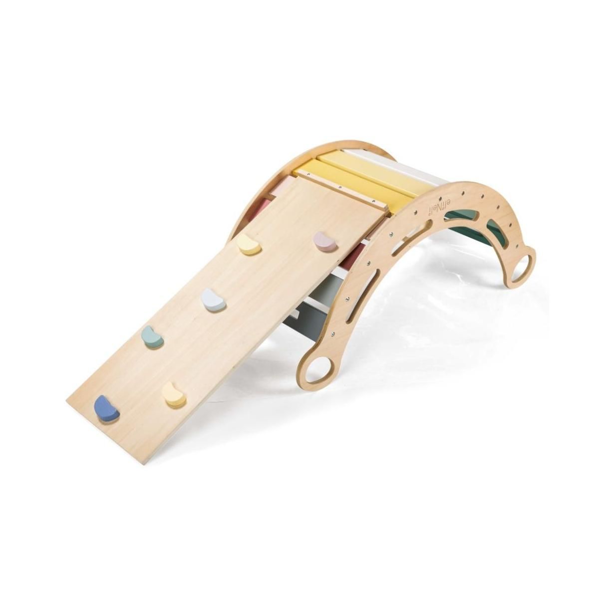 ELINELI Balançoire Montessori 100 cm 6en1