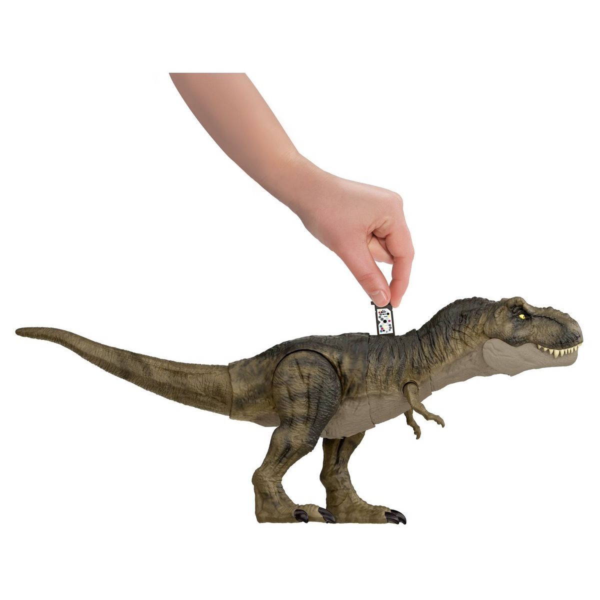 JURASSIC WORLD T rex morsure extrême Jurassic World