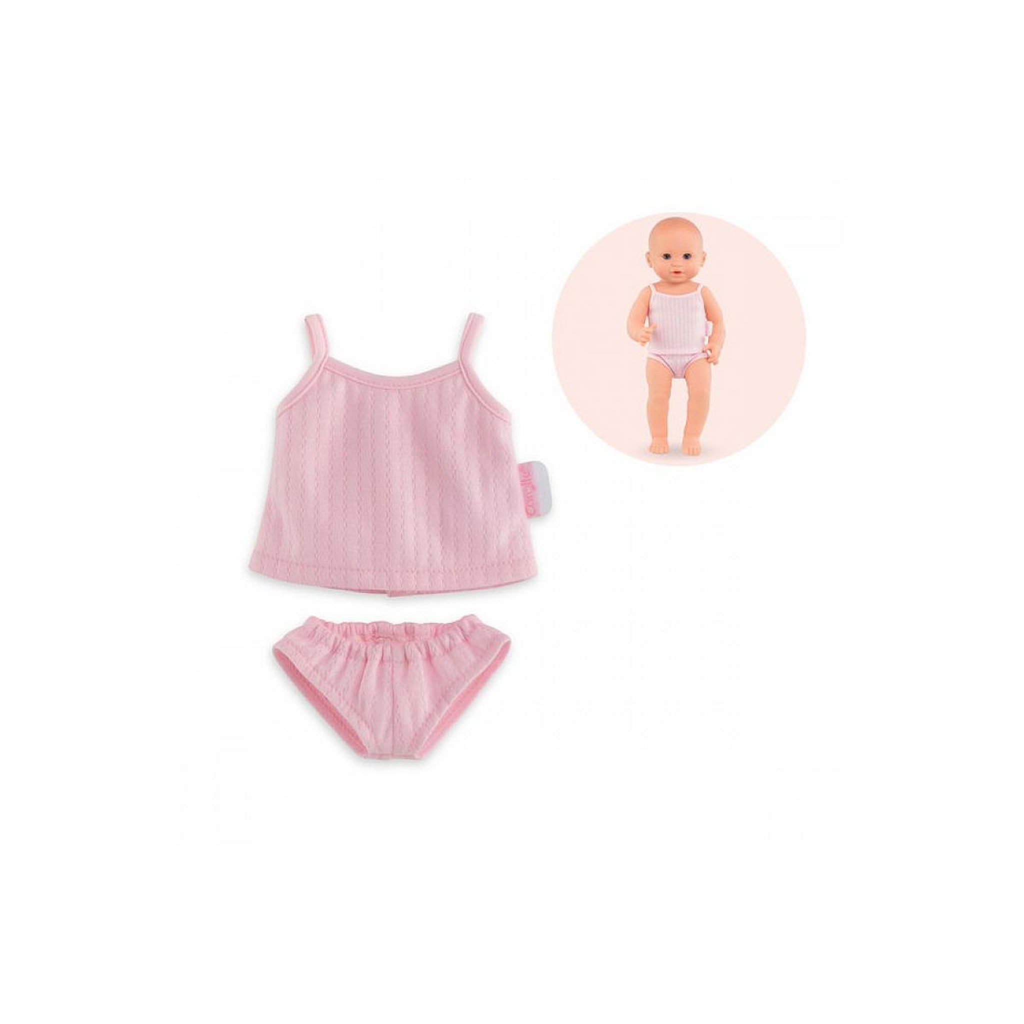 Voir la diapositive 1 : Corolle BB 36 Ensemble de sous vetements