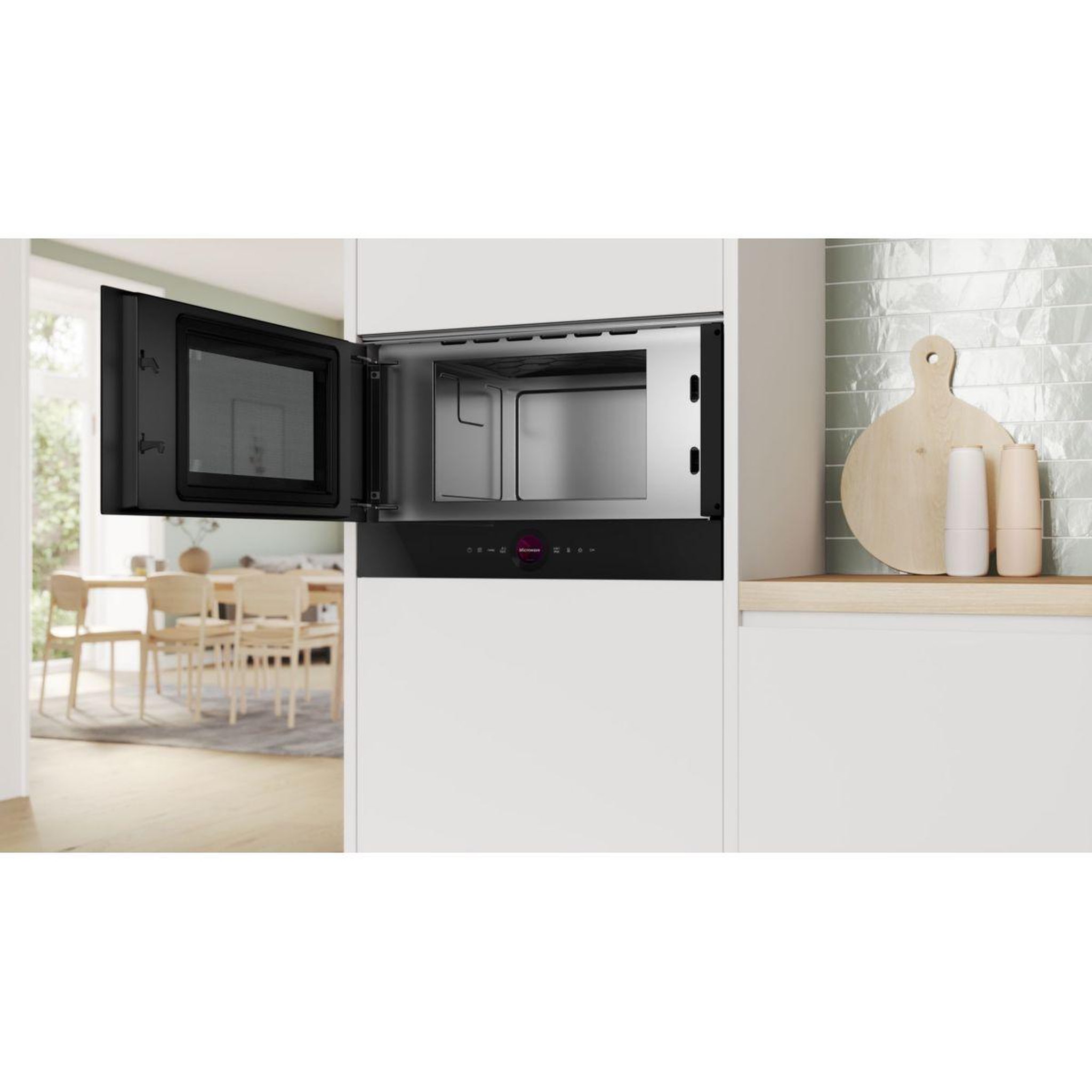 Voir la diapositive 3 : BOSCH Micro ondes encastrable BFL7221B1, Série 8, AutoPilot7