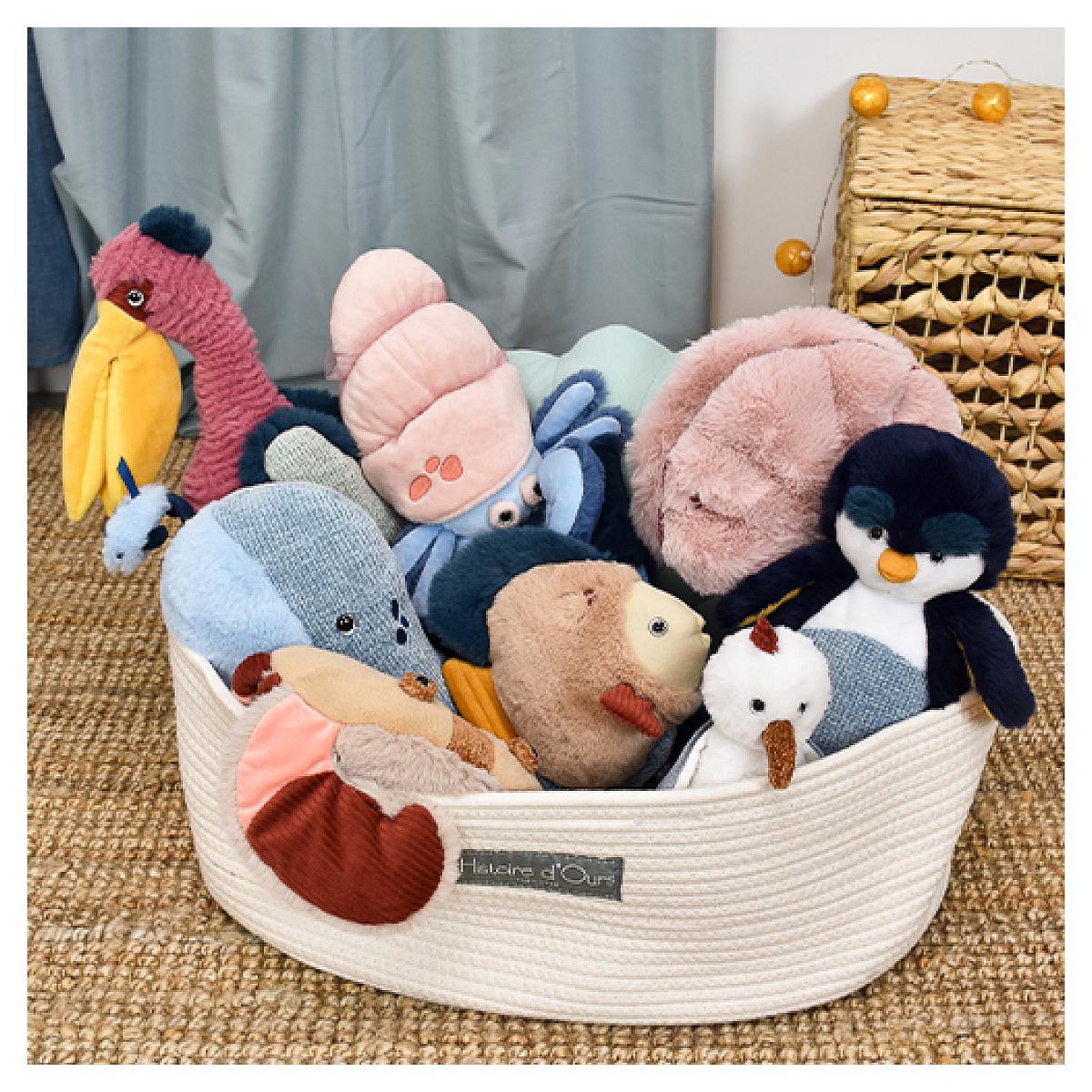 Voir la diapositive 2 : Histoire D'Ours Peluche tresors marins - Poisson tropical 17 cm