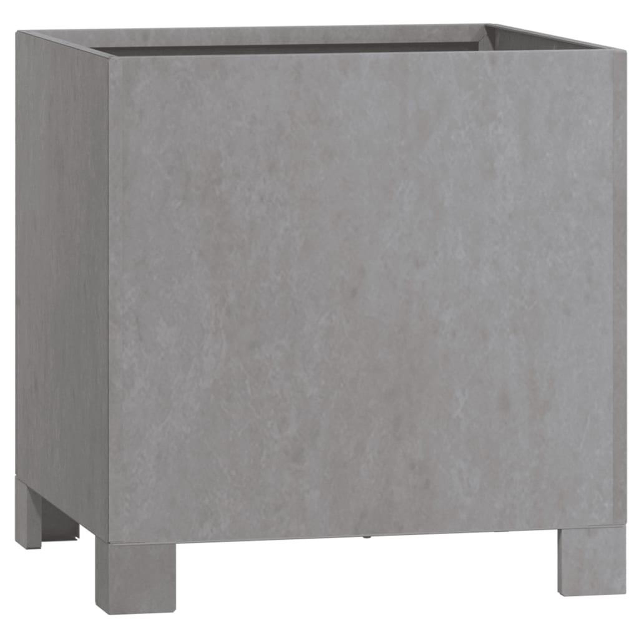 Voir la diapositive 4 : VIDAXL Jardinieres avec pieds 2 pcs Rouille 32x30x33 cm Acier corten