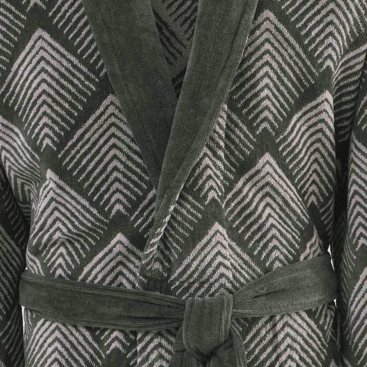 Sensei Maison Peignoir col châle velours MONDELO