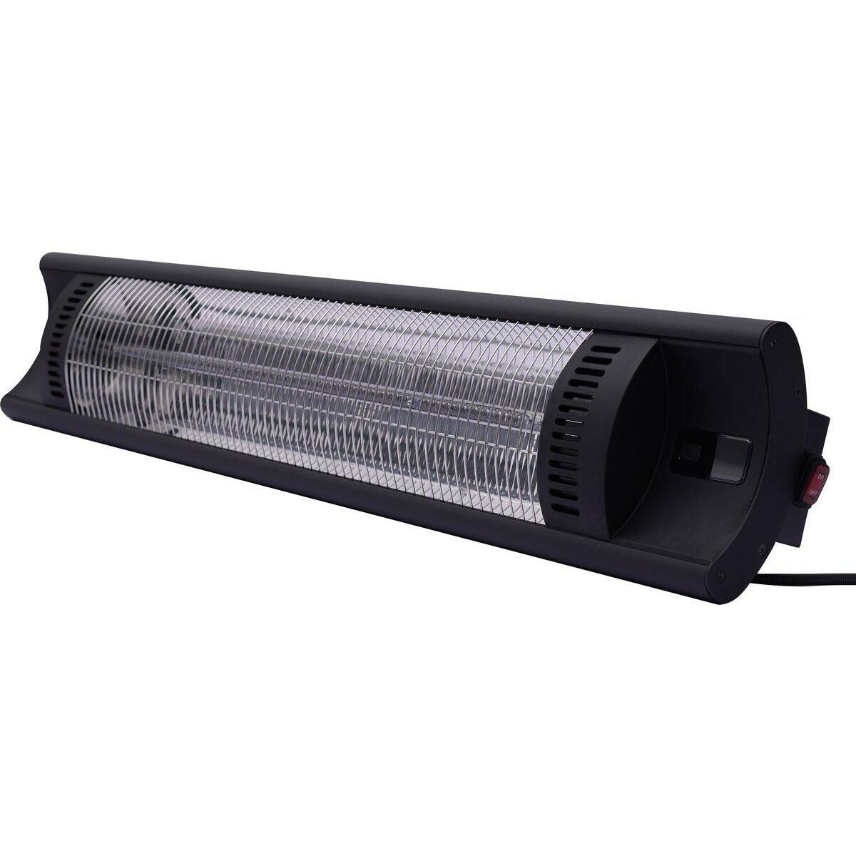 Habitat et Jardin Chauffage électrique radiant en fibre de carbone  Bola  - 2000W - Noir